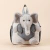 Kinderrucksack für Kleinkinder mit abnehmbarem Plüschtier Elefant